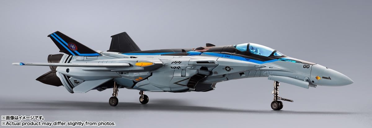 Tamashi Nations DX Chogokin Macross F VF-25 Messiah Valkyrie Top Gun Maverick Version, Approx. 9.8 inches (250 mm), ABS & Die-Cast & PVC Pre-Painted Action Figure