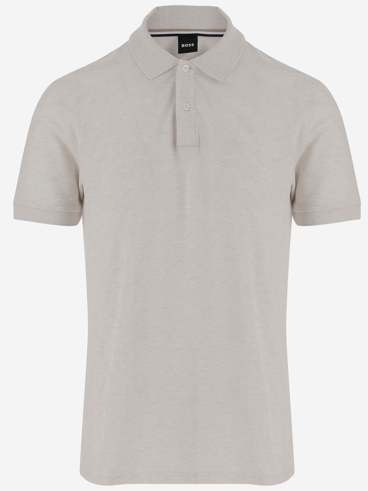 Boss ロゴ付きのヒューゴボスコットンポロシャツ - Image 2