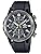 Casio Edifice EFS-S640PB-1AJF Men's Watch, Solar Charging, Sapphire Glass, Black, Black/Yellow (Resin Band), Casual