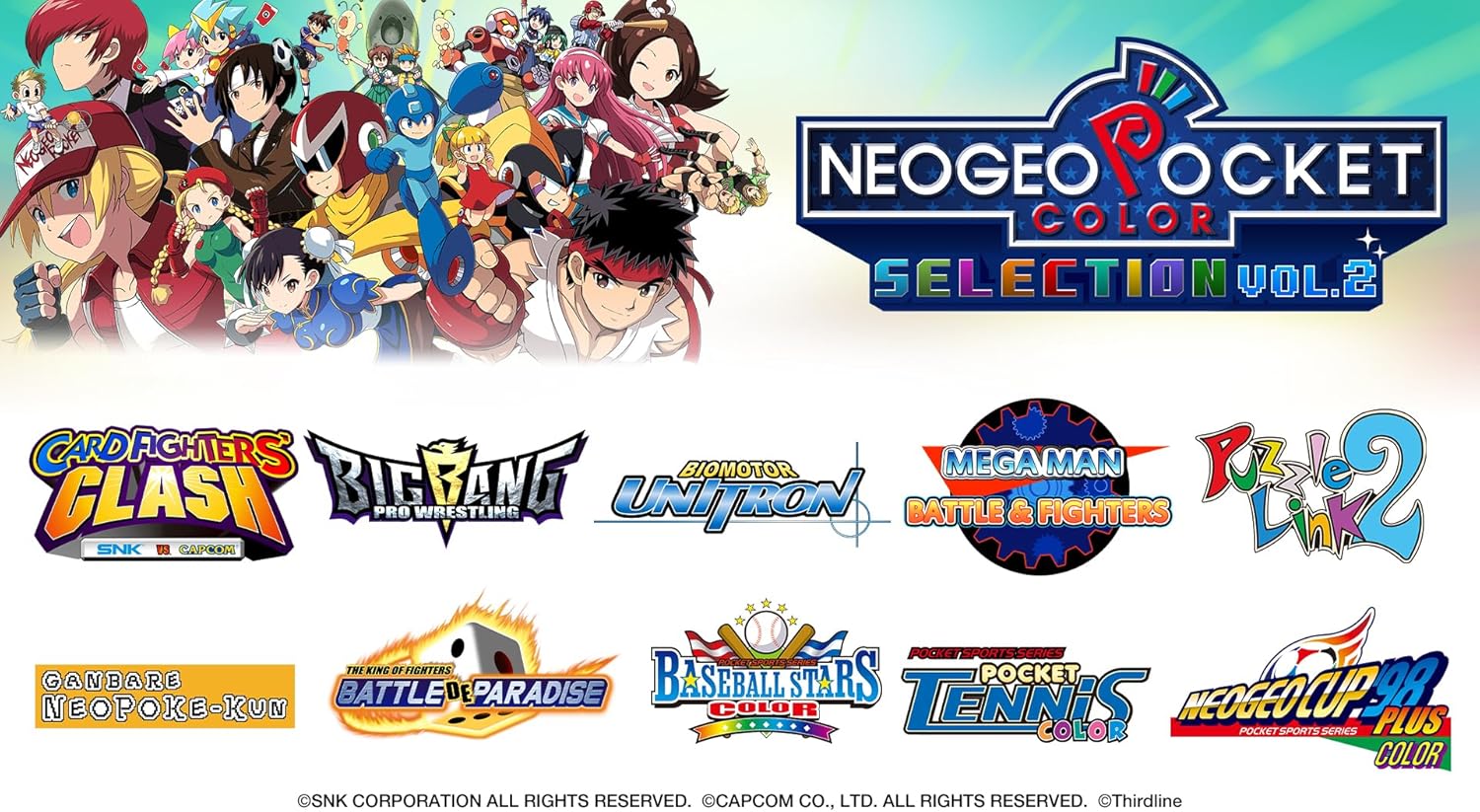 NEOGEO POCKET COLOR、セレクション Vol.2