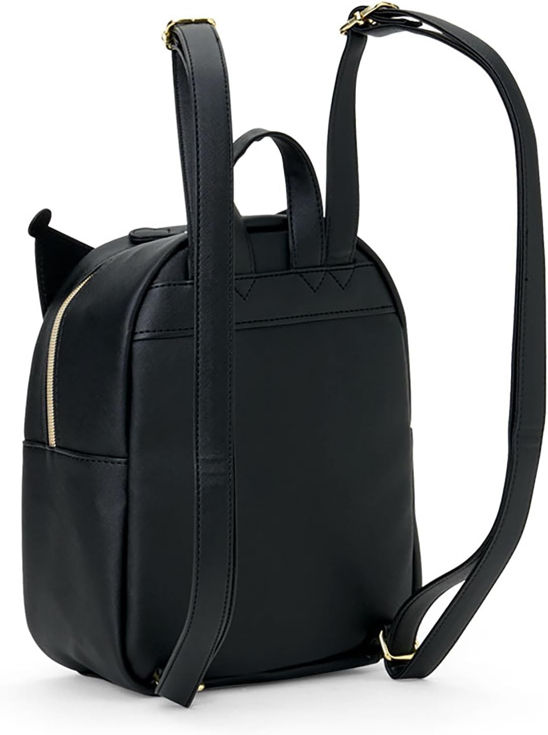 Sanrio Face-shaped Backpack Kuromi PU Leather For Ages 3 and Up 159263