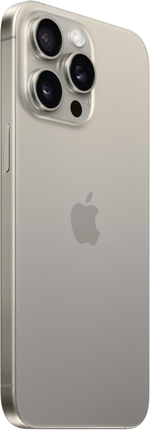 [Refurbished] Apple iPhone 15 Pro MAX 256GB Natural Titanium SIM Free 5G Compatible (Refurbished)