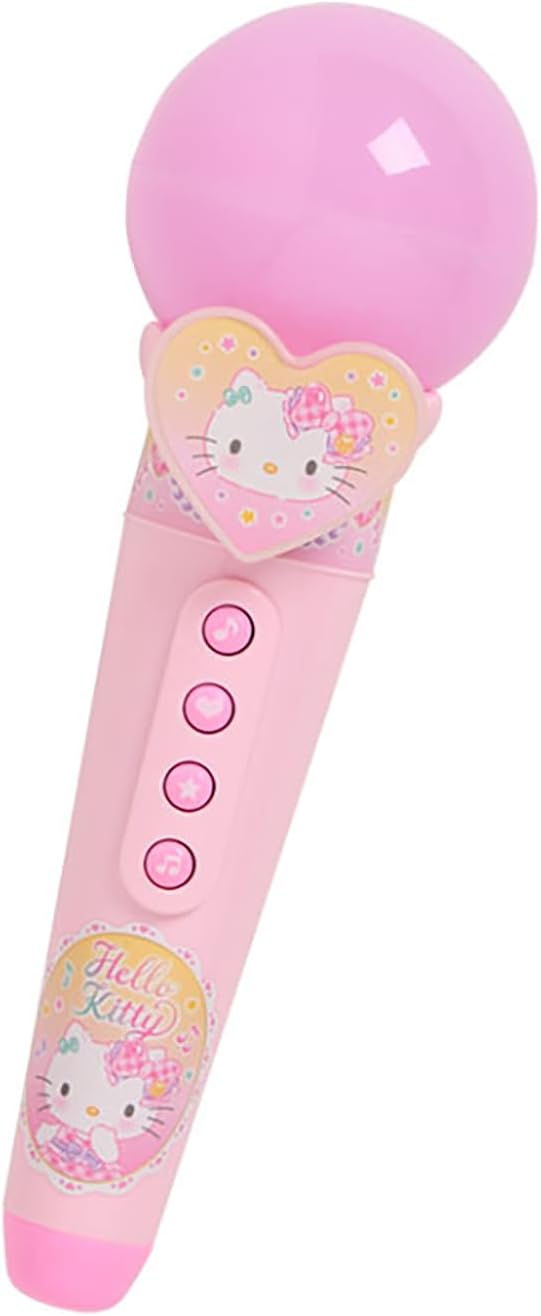 Sanrio 090816 Melodic Microphone, Hello Kitty, Toy, Children, Pink, Glowing, Gift