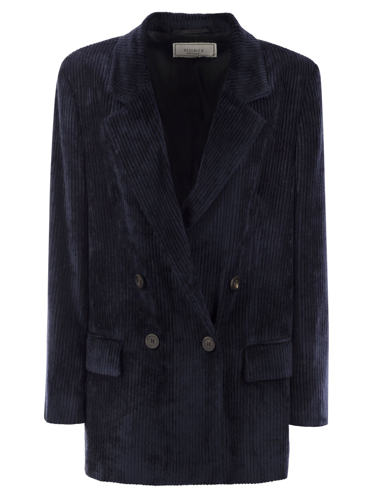 Peserico Peserico Velvet Double Breched Blazer - Image 2