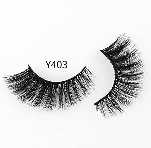 10 Pairs Y4 Series False Eyelashes Y4 Series Dense Recital Stage Makeup Natural Long Eyelash Extensions Fake Eyelashes (Y403)