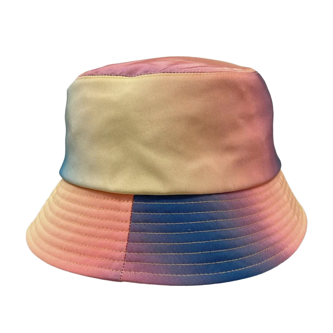 CHANEL 24C RHINESTONE 'CC' OMBRE BUCKET HAT