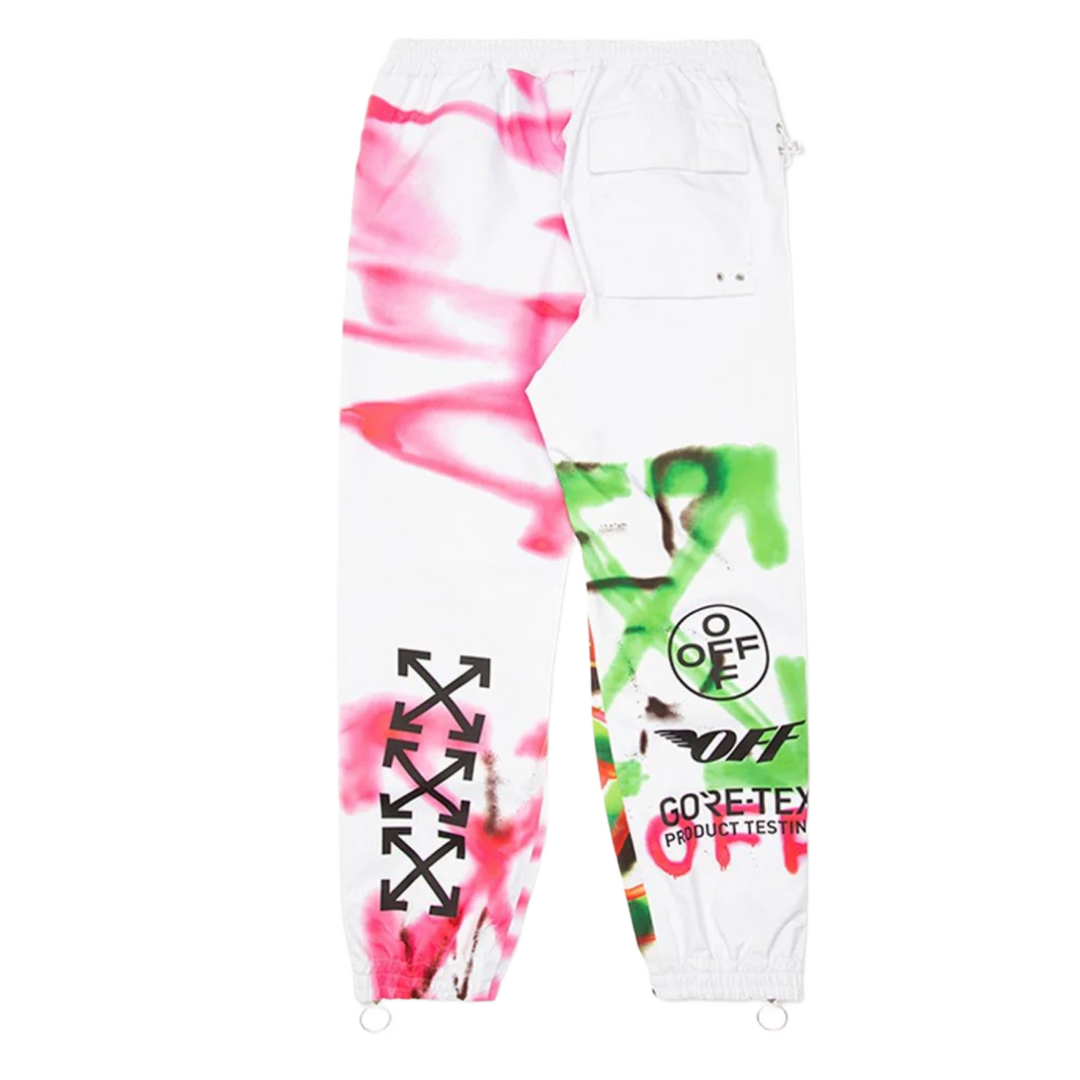 OFF-WHITE GORE-TEX 'PRODUCT TESTING' NYLON PANTS