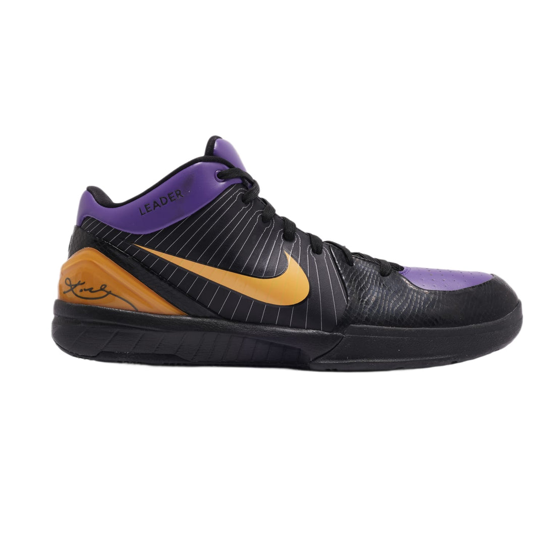 NIKE KOBE 4 ID BLACK YELLOW PURPLE
