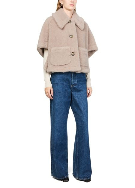 MAX MARA Newterzo Teddy cape - Image 2