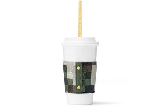 LOUIS VUITTON LV Cup & Straw Damoflage - Image 2