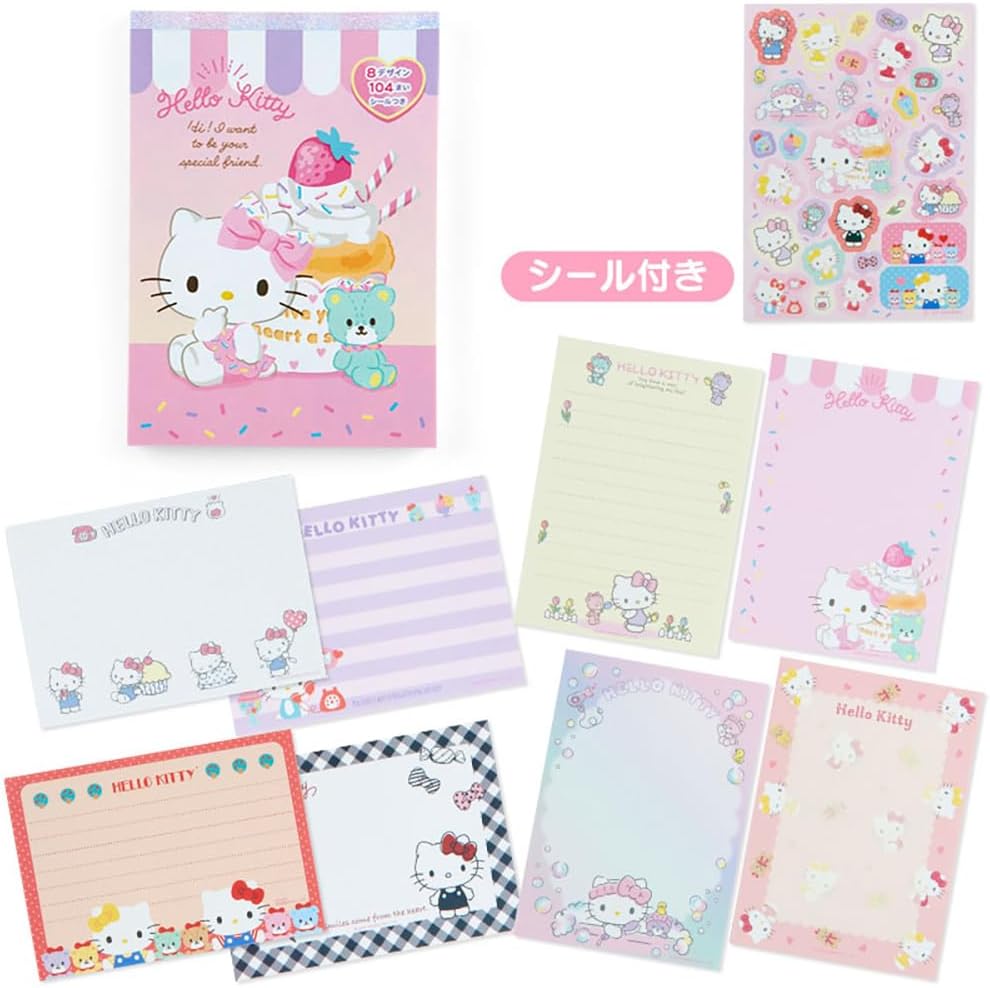 Sanrio 016942 Hello Kitty 8 Design Memo