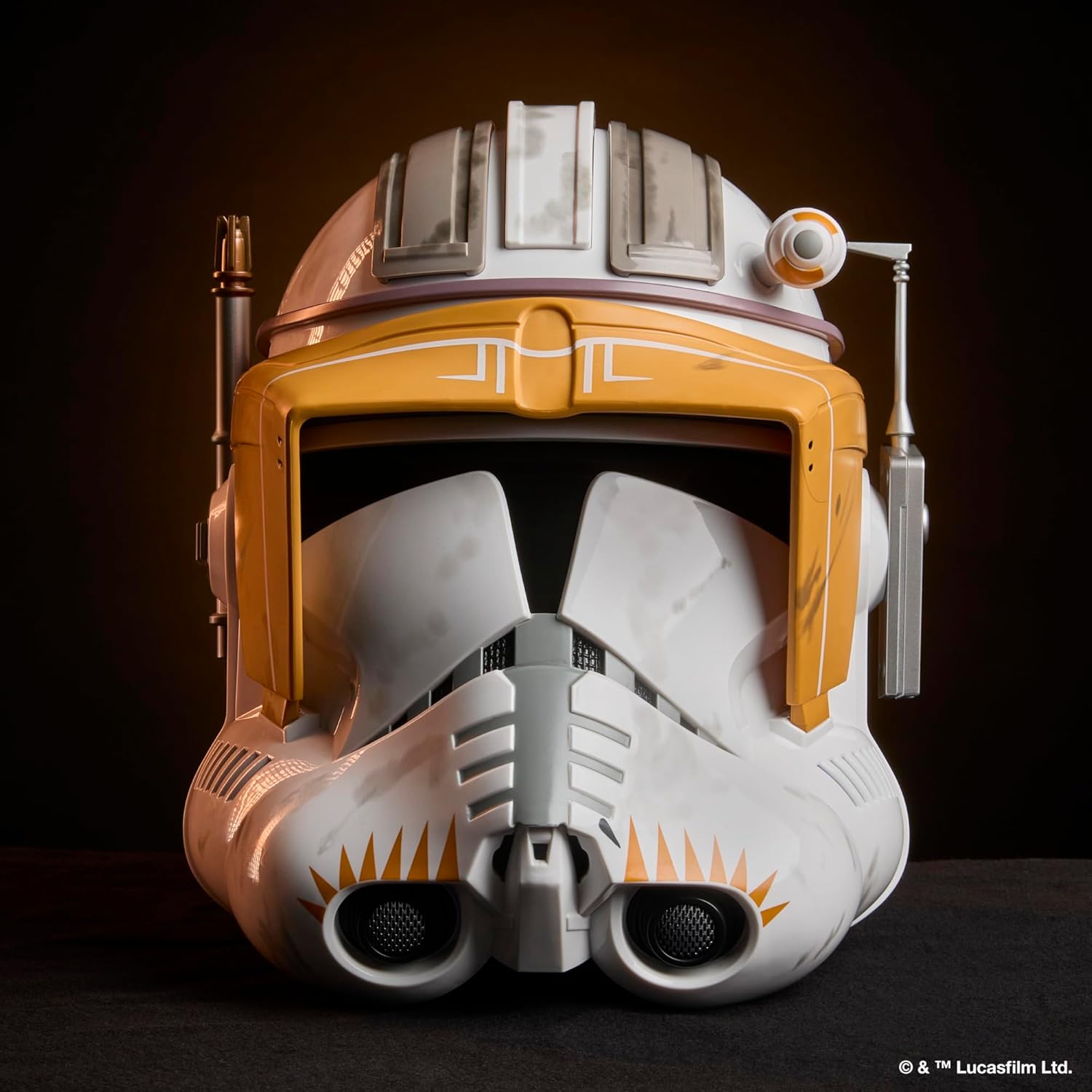 STAR WARS The Black Series Clone Commander Cody, Casco electrónico de primera calidad de Roleplay de La Venganza de El Sith para mayores de 14 años (Exclusivo de Amazon)