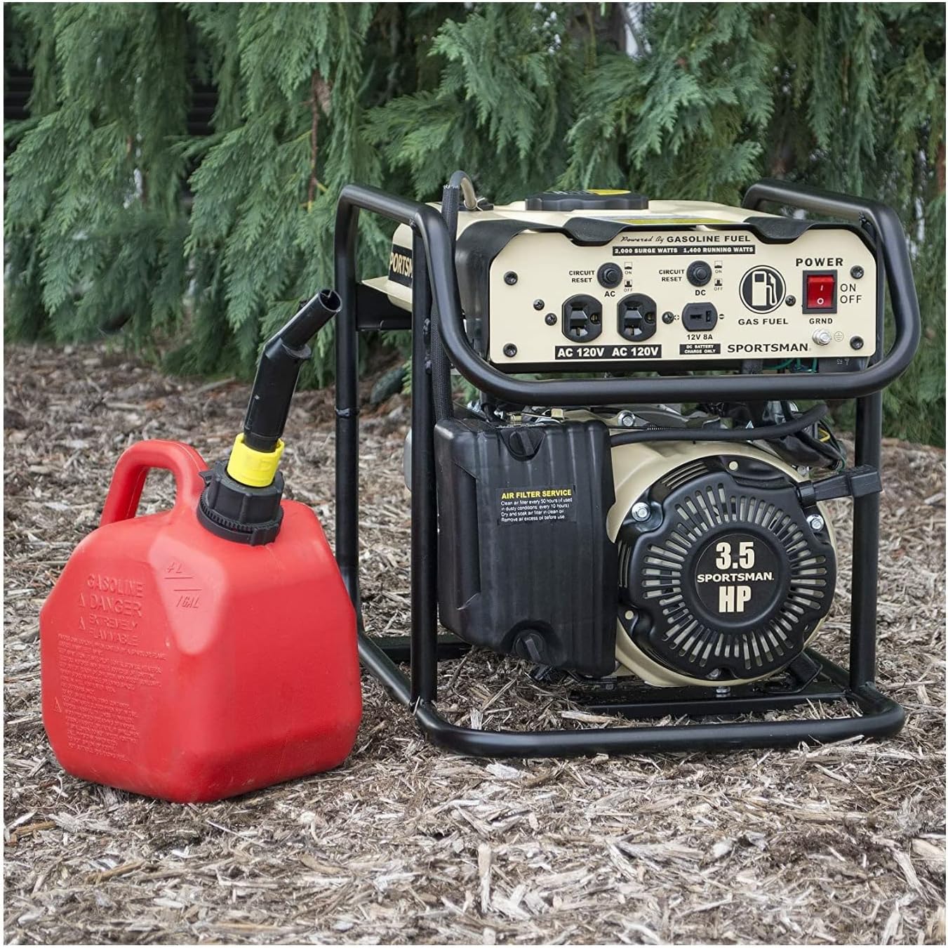 Buffalo Tools GEN2000-SS 2000ワット ガソリン発電機