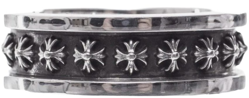 CHROME HEARTS 'FUCK YOU' SPINNER RING