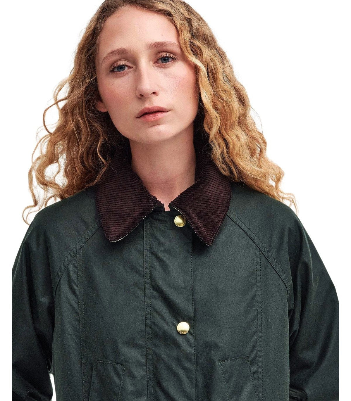 Barbour Beadnell Wax Sage Greenジャケット - Image 2