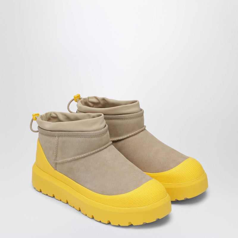 Ugg UGG Classic Ultra Mini Weather Hybrid Boots Mustard - Image 2