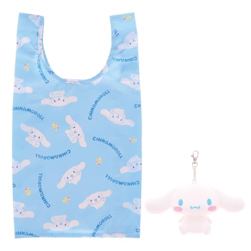 Marushin Eco Bag with Pouch, Sanrio, Recycled Polyester, Silicone Case, Eco Bag