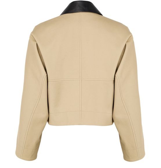 GIVENCHY Cropped pea coat in cotton and wool - Image 2