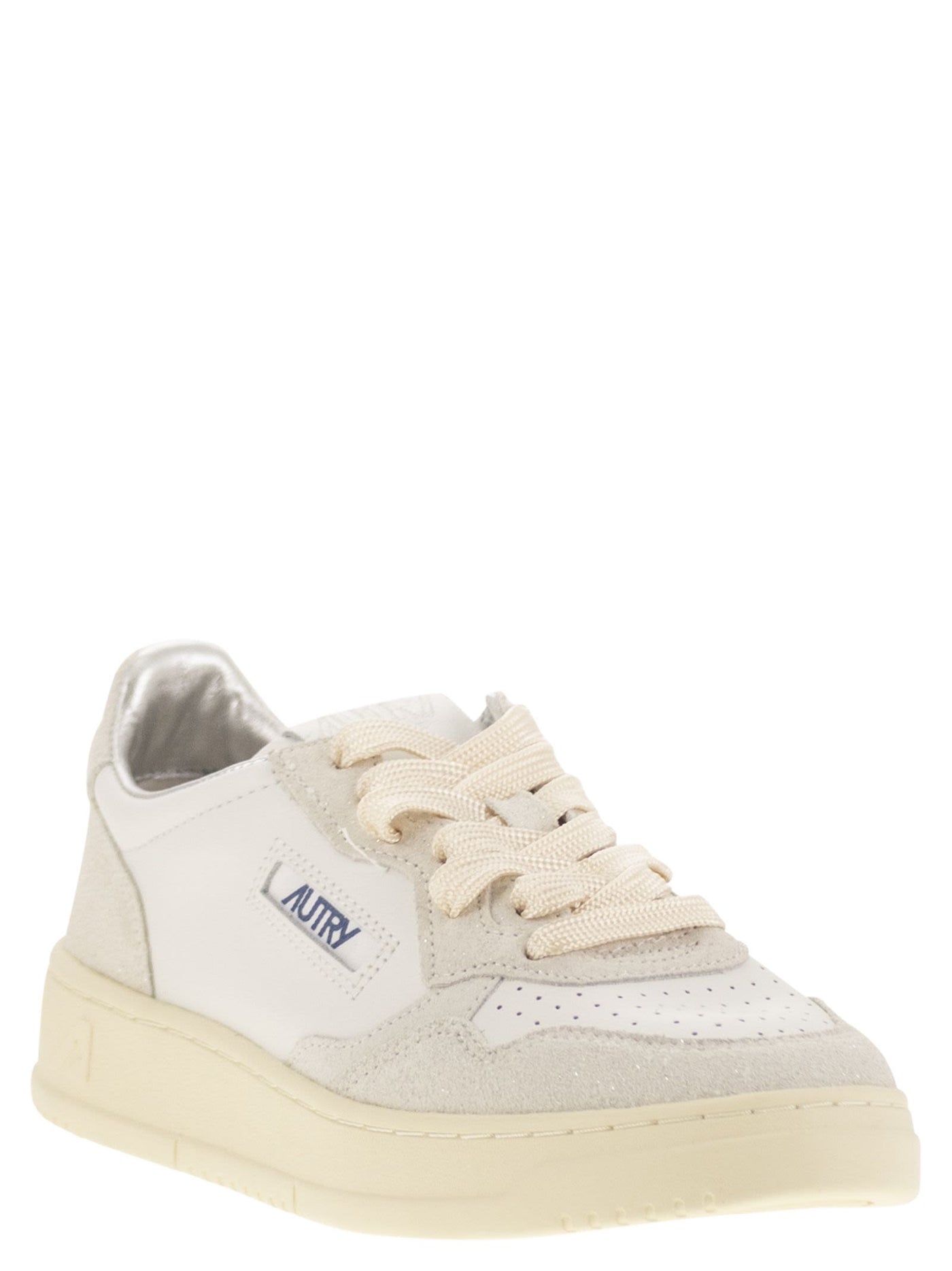 2つのトーングリッターを備えたAutry Medalist Low Sneakers - Image 2