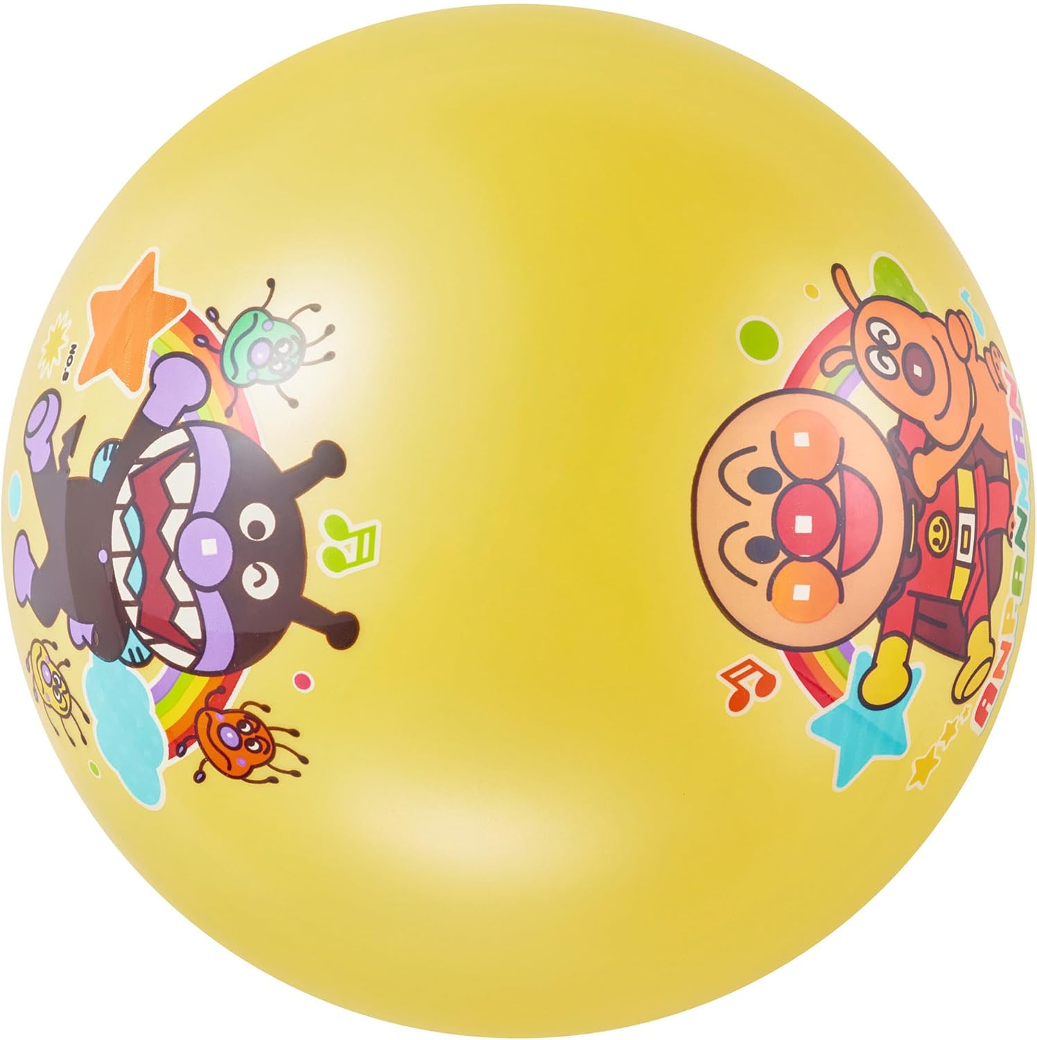 Agatsuma Anpanman Colorful Ball No. 8 Yellow [20.5 cm]