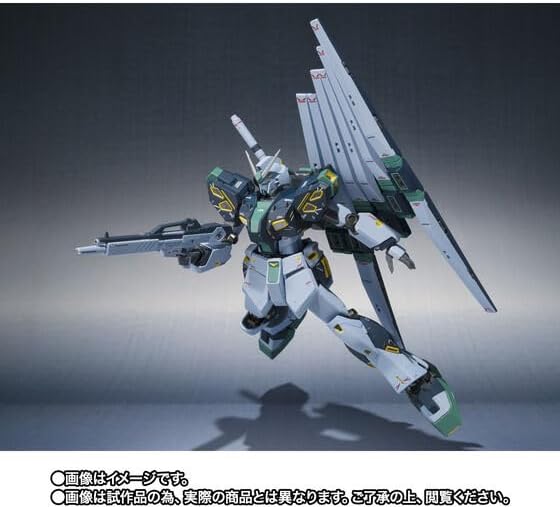 Metal Robot Spirits (Ka Signature) Mass-Production Type V Gundam (Fin/Funnel Equipment), Approx. 6.3 inches (160 mm), ABS & PVC & Die-Cast Pre-painted Action Figure