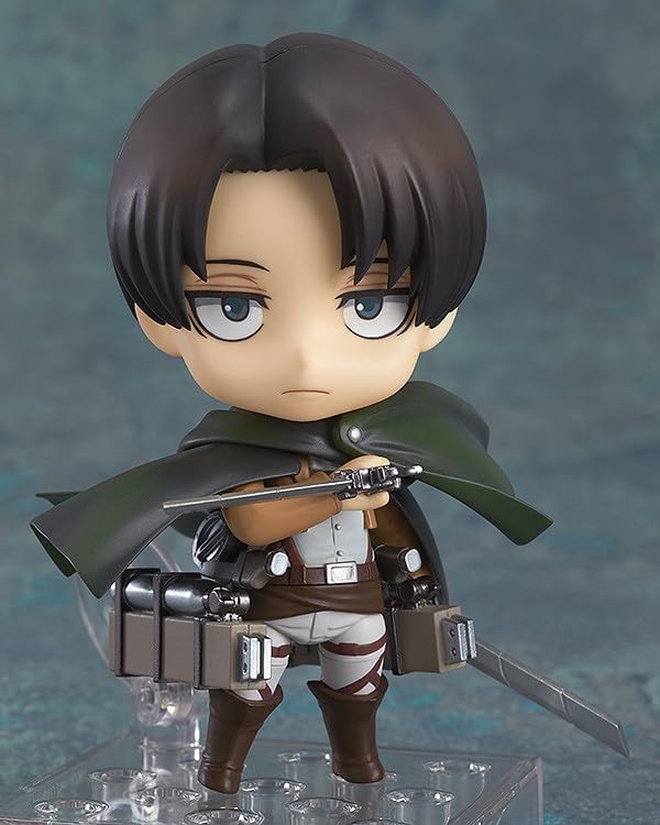 Good Smile Company Nendoroid Attack on Titan Levi, Non-scale, Plastic, Pre-painted Action Figure