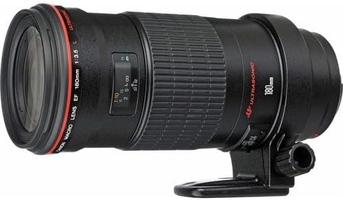 Canon 単焦点マクロレンズ EF180mm F3.5L マクロ USM フルサイズ対応