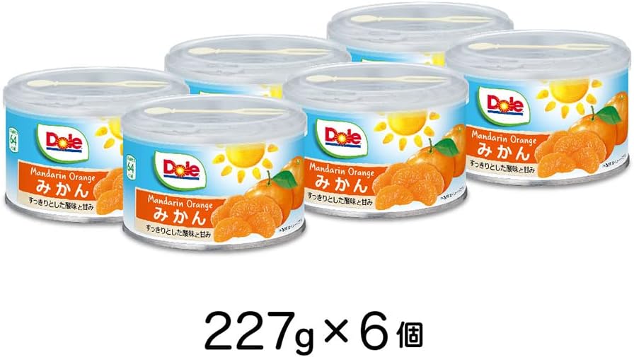 Dole Canned Orange 8.0 oz (227 g) x 6 Packs