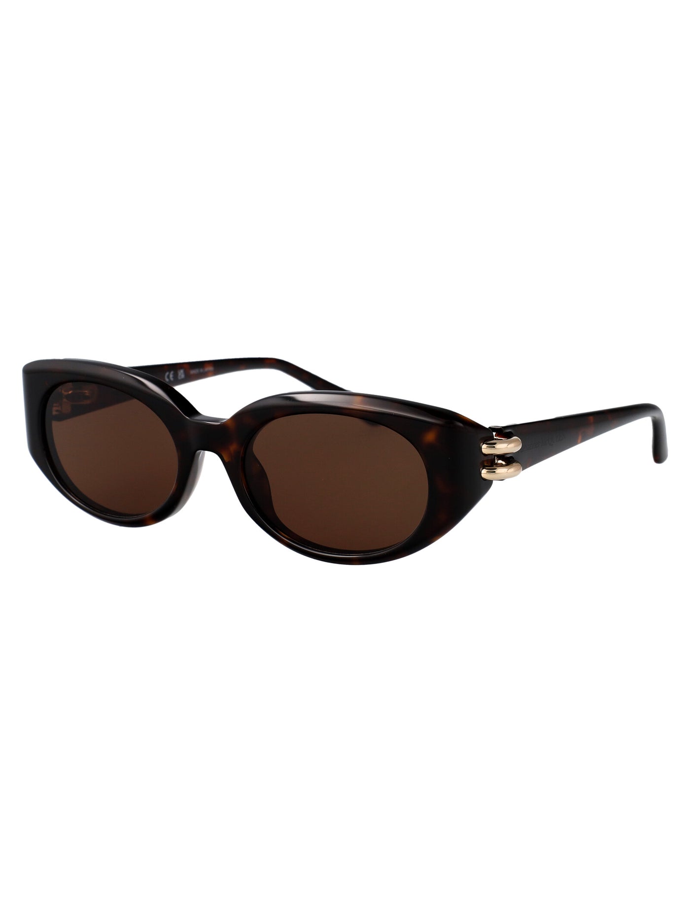 Alexander McQueen アレクサンダーマックイーンオーバルサングラスAM0469 S 002 - Image 2