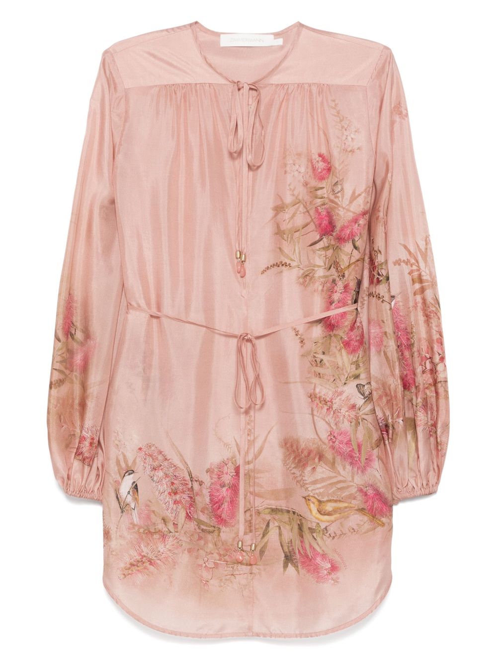 Zimmermann Zimmermann Cascadianプリントシルクトップ - Image 2
