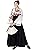Lady Lazy Taisho Roman, Hakama, Kimono, Chinese Clothing, Cosplay, Ethnic Costume, Women's, Large Size, Crosswear, Long, Camellia Pattern