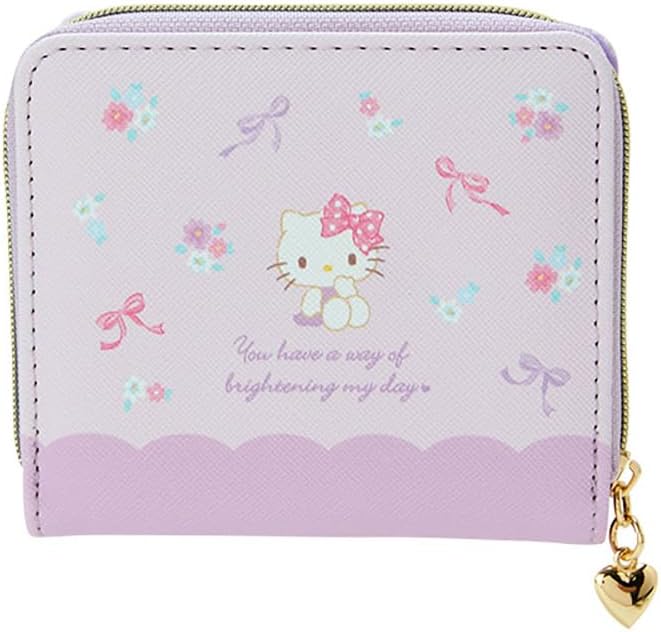 Sanrio 125962 Sanrio Wallet, Hello Kitty, Hello Kitty, 3.5 x 4.1 x 1.0 inches (9 x 10.5 x 2.5 cm), Kids Wallet, Character
