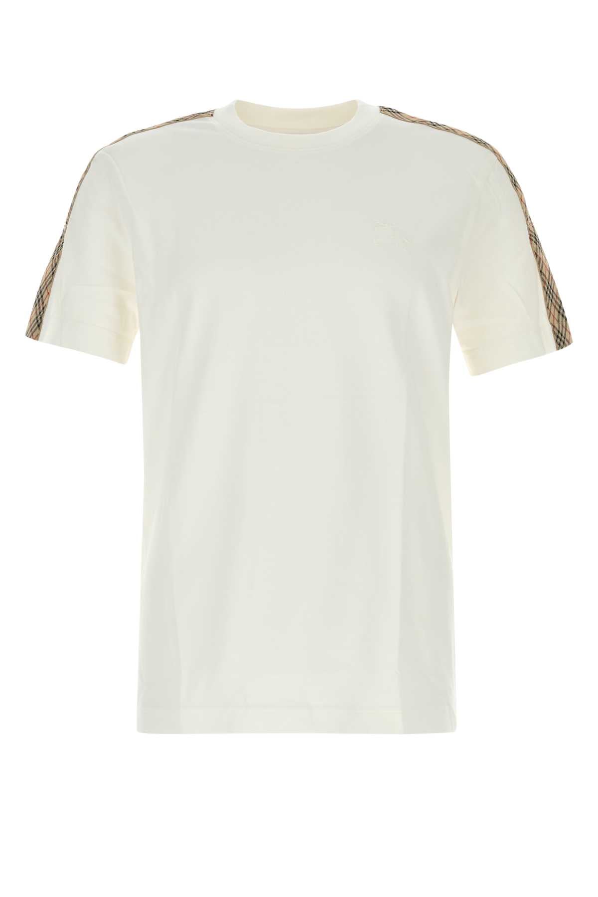 Burberry バーバリーホワイトコットンTシャツ - Image 2