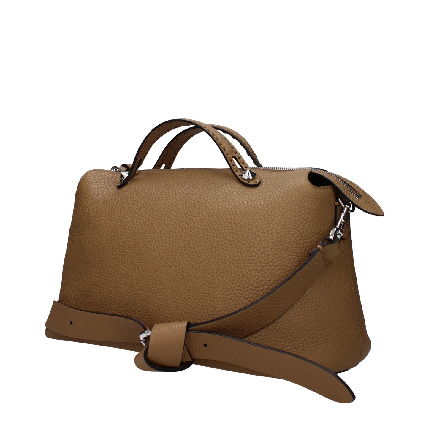 Fendi 女性の革のベージュ/革によるフェンディハンドバッグ - Image 2