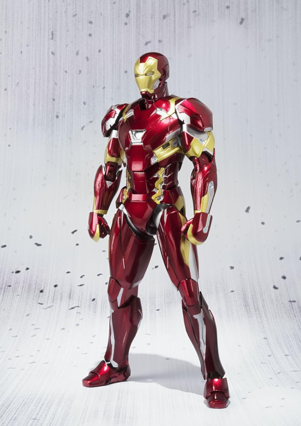 TAMASHII NATIONS S.H.フィギュアーツ キャプテン・アメリカ (シビルウォー) アイアンマン マーク46 約155mm ABS&PVC&ダイキャスト製 塗装済み可動フィギュア