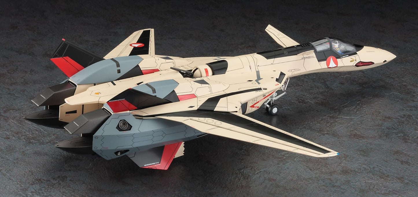 Hasegawa Macross Plus YF-19 w/Fast Pack, 1/48 Scale Plastic Model 65888 (Airplane)