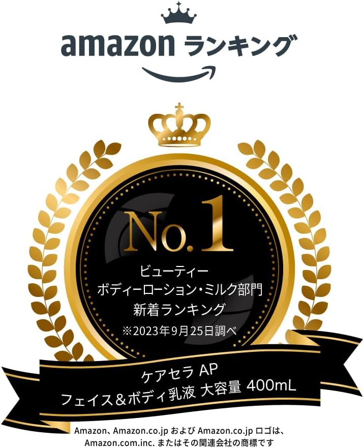 CareCera AP Face & Body Milky Lotion, Large Capacity Refill, 12.5 fl oz (370 ml) (Ceramide Plus x 7 Types of Natural Ceramide Formula)