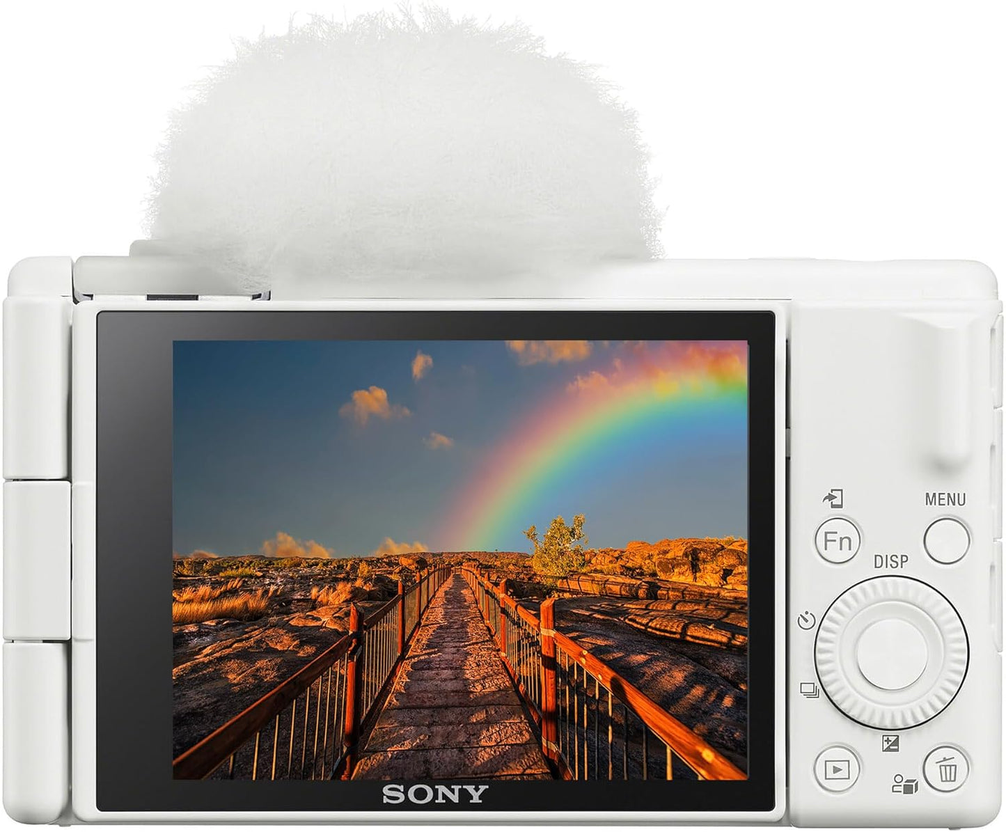 Sony ZV-1 II Vlogカメラ コンテンツクリエイターとVlogger用 (ホワイト) (ZV-1M2/W) + 64GB カード + フォトソフトウェア + NP-BX1バッテリー + カードリーダー + LEDライト + ソフトバッグ + 充電器 + フレックス三脚 + その他