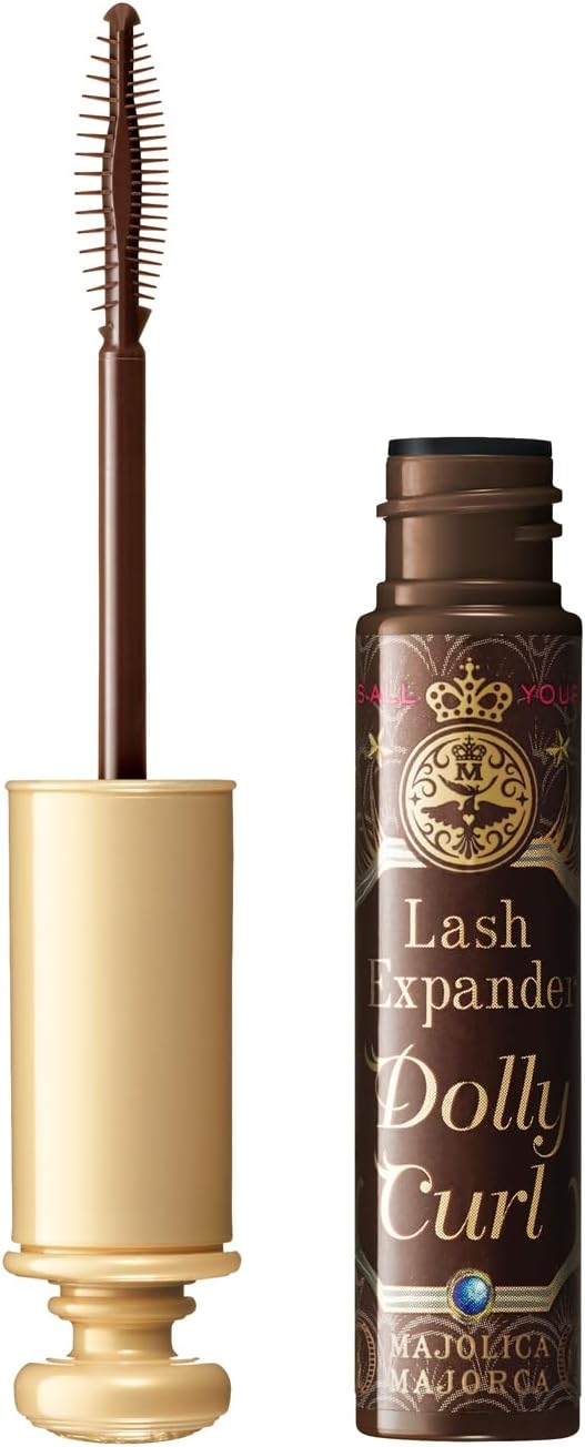 Majolica Majorca Lash Expander Dolly Curl BR522 Mascara BR522 Cocoa Brown Bonne Main Unit 0.2 oz (6 g)