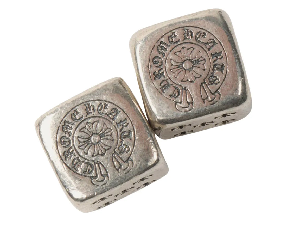 CHROME HEARTS 'SILVER' LARGE DICE