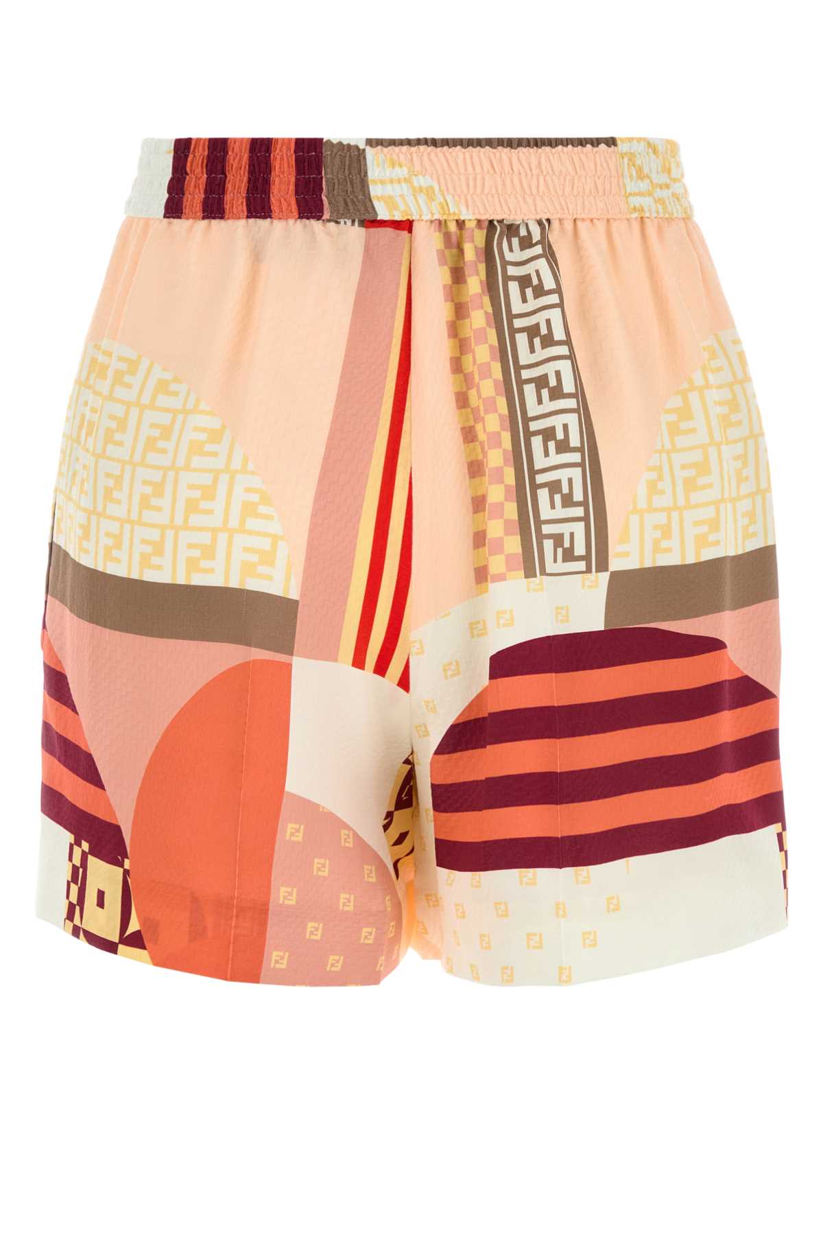 Fendi フェンディプリントクレープショーツ - Image 2