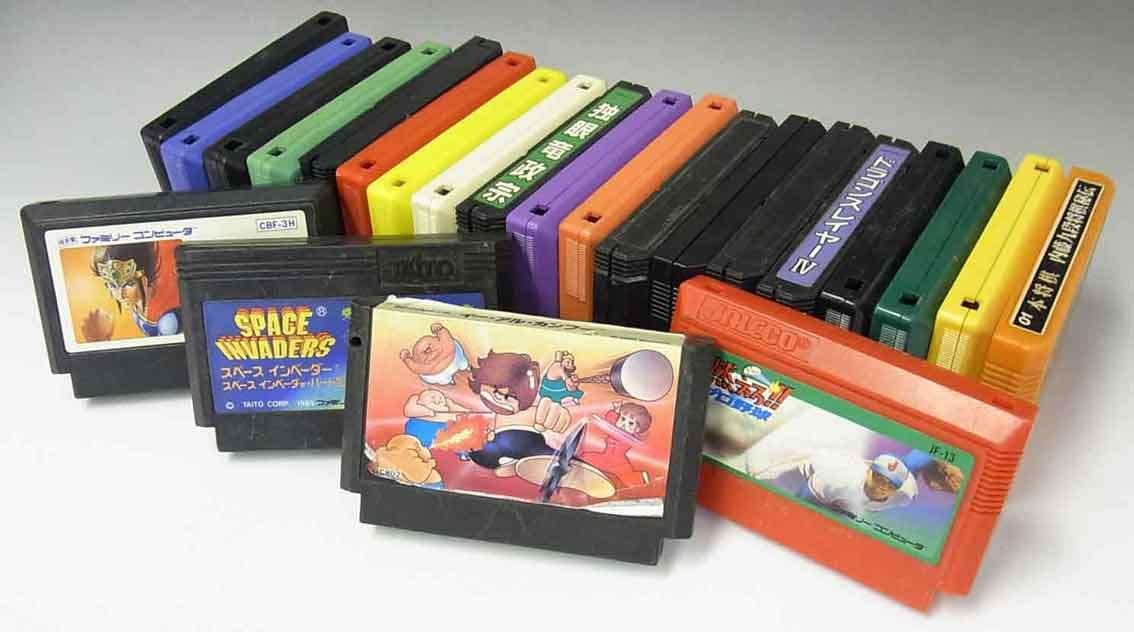 【レトロゲーム】10本 まとめ売り ファミコンアソート ゲームソフト 任天堂 中古