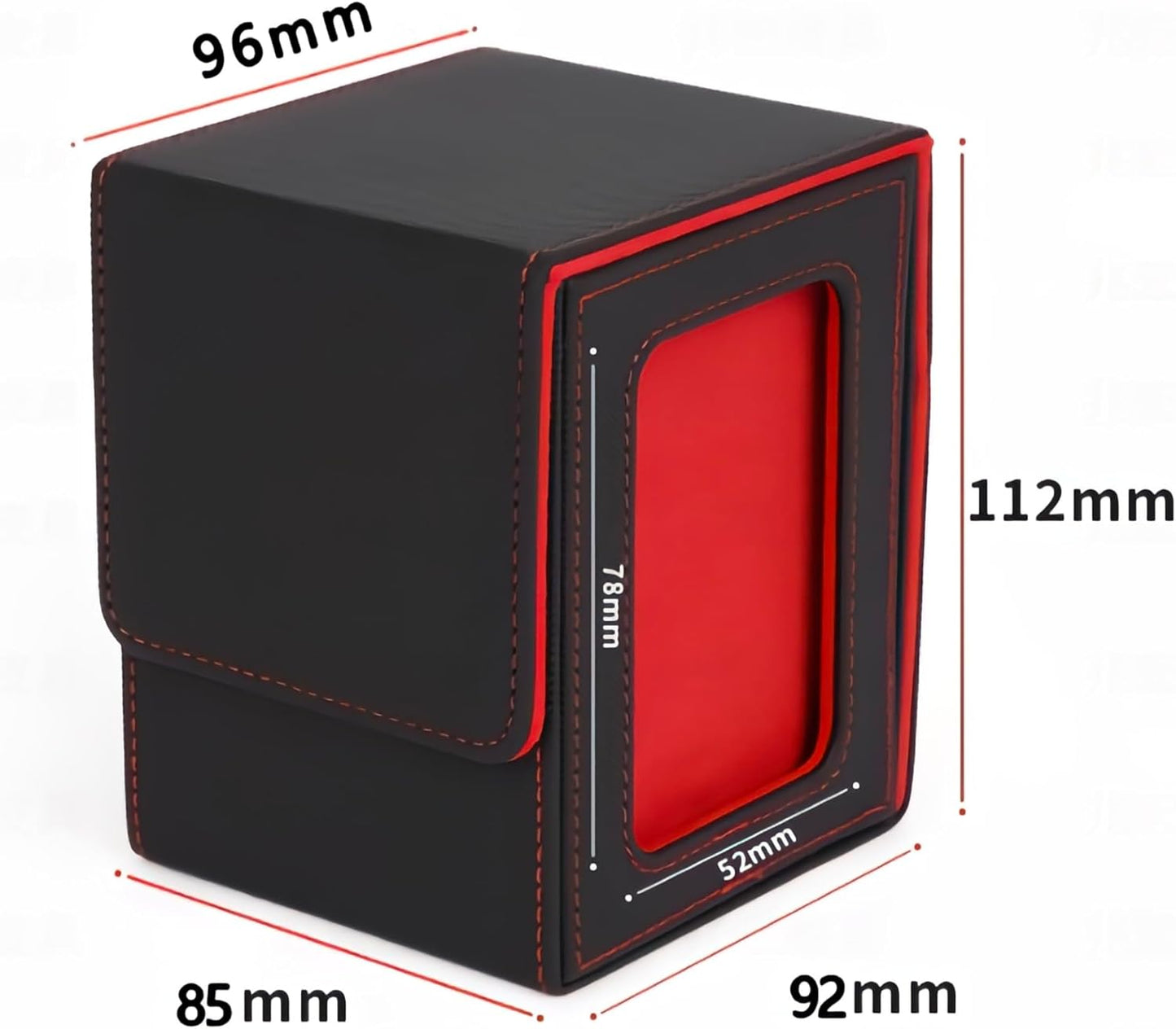 Deck Case, Trading Card Case, Side Load, Live Twin, Magnet, PU Leather, 100 Pieces, Sleeve Compatible, YuGiOh Pokemon, Duema, Various Card Game Box