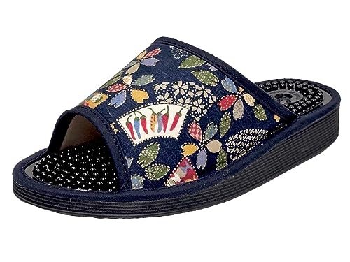 Daiming Shokai Women's Health Sandals, Japanese Pattern, Japanese Style, Slippers, Made in Japan