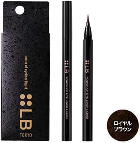 Elby (LB) Power of Eyeliner Liquid Royal Brown 0.6ml (x1)