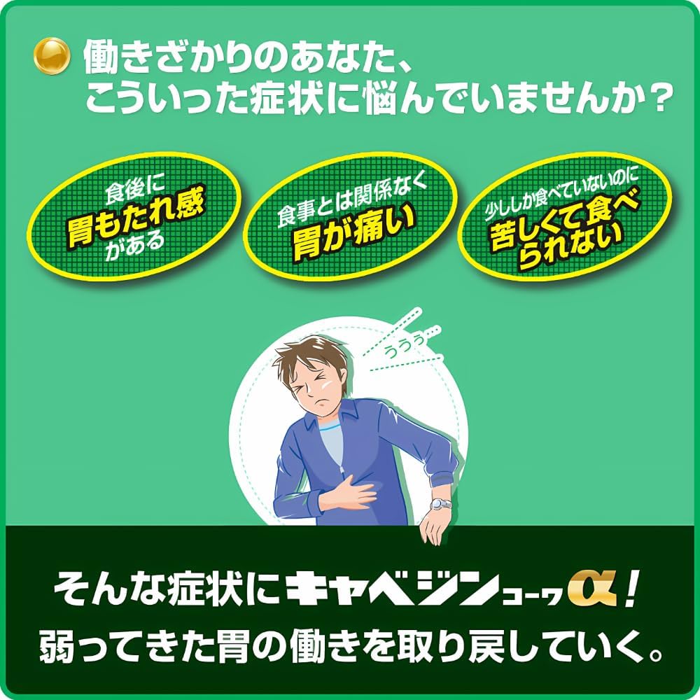【第2類医薬品】キャベジンコーワα 300錠