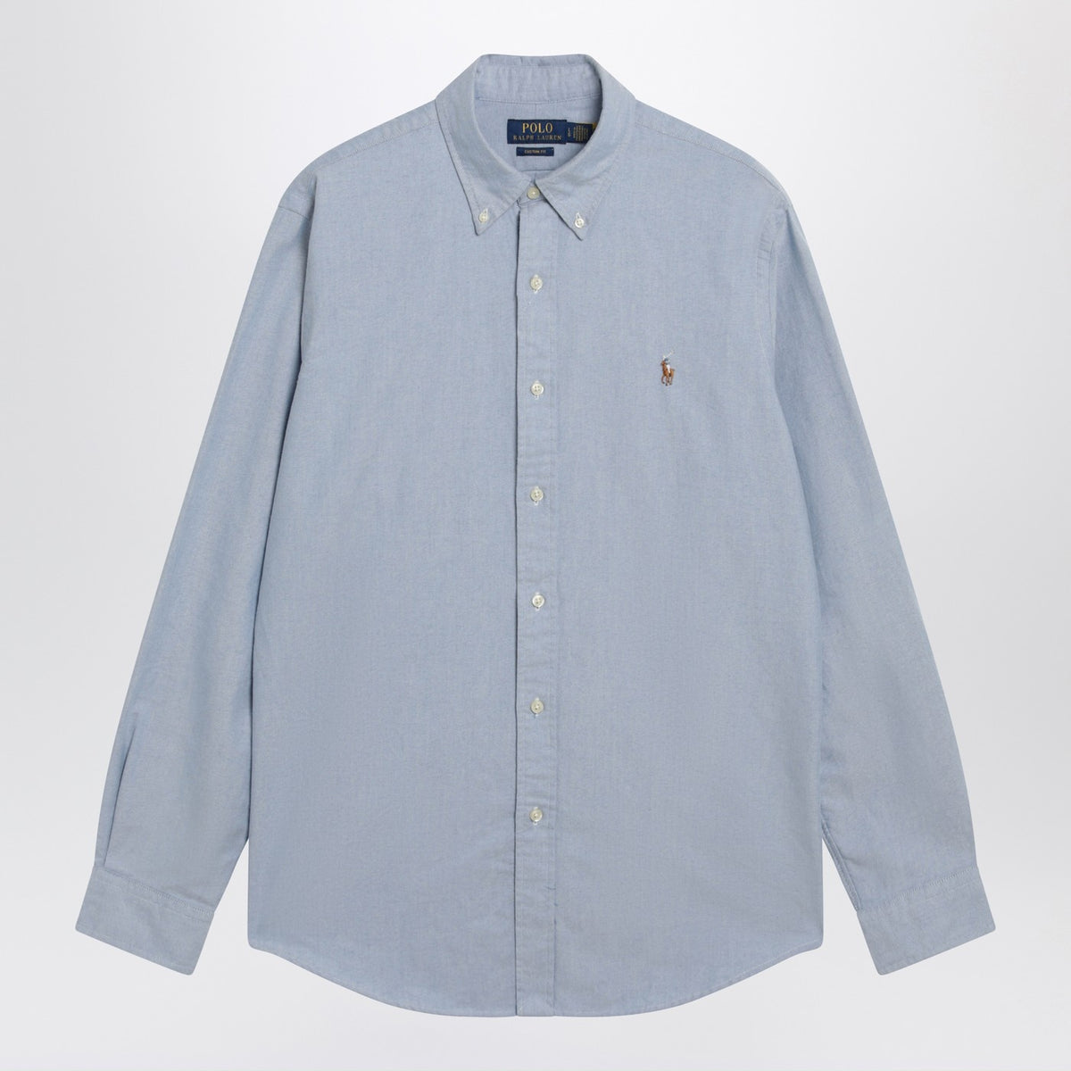 Polo ポロ ラルフローレン ライトブルー オックスフォード シャツ カスタム フィット - Image 2