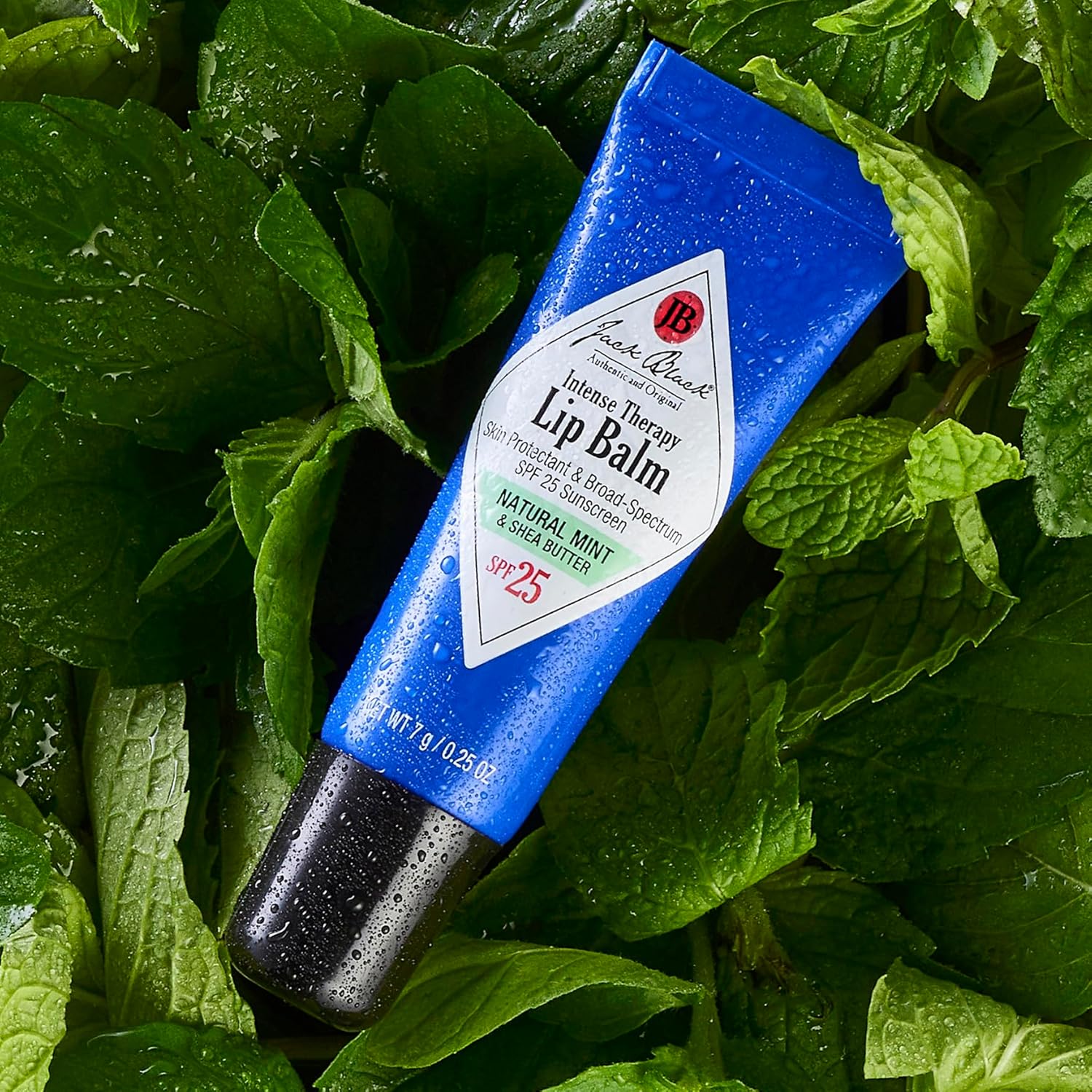 Jack Black Intense Therapy Lip Balm – SPF 25 Sun Protection, Lip Moisturizer