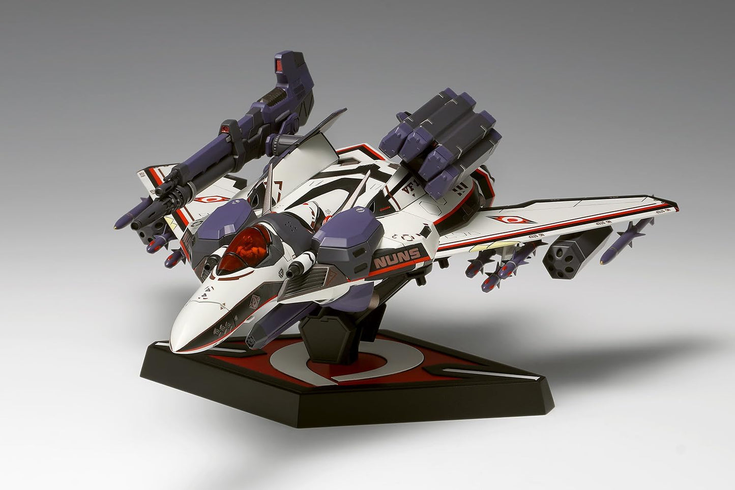 Wave Macross Frontier VF-171EX Armored Nightmare Plus Alto Machine, 1/72 Scale, Total Length Approx. 8.7 inches (22 cm), Plastic Model MC-076 (Airplane)