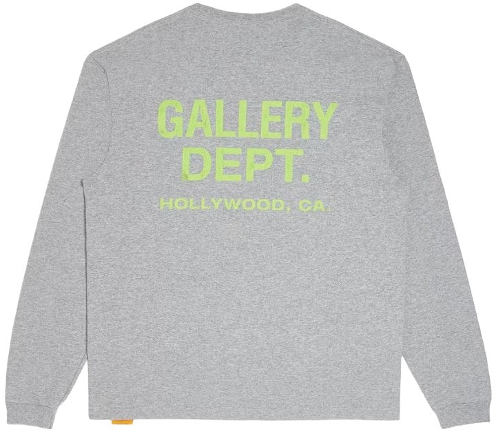 GALLERY DEPT. SOUVENIR 'HEATHER GREY' LONGSLEEVE TEE